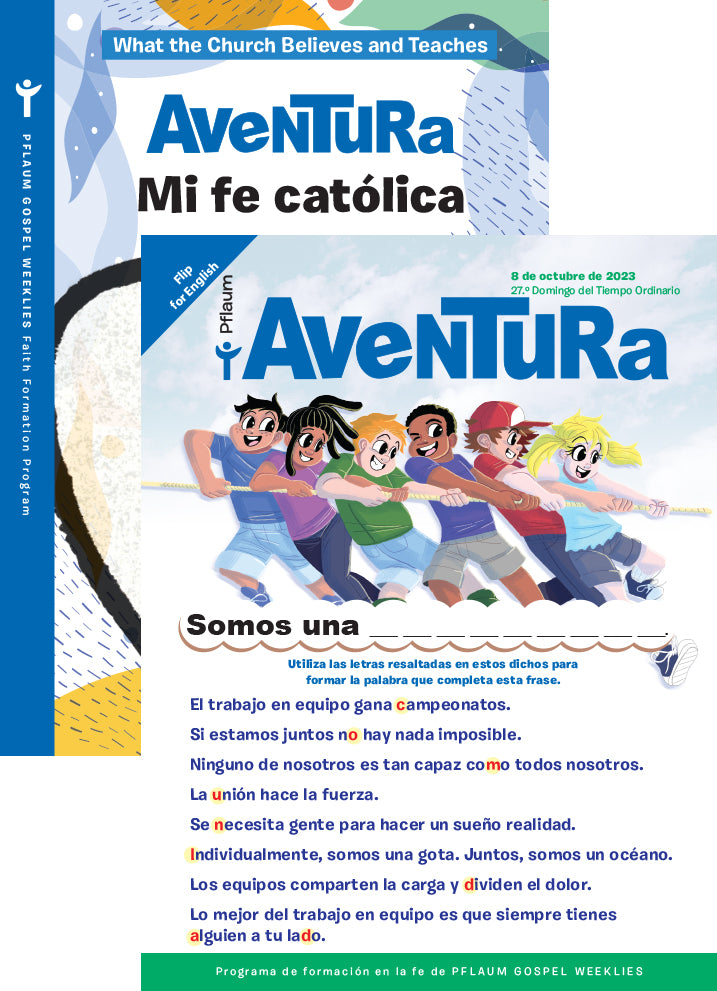 Venture Student Bilingual — Grades 4-6 — Pflaum Gospel Weeklies