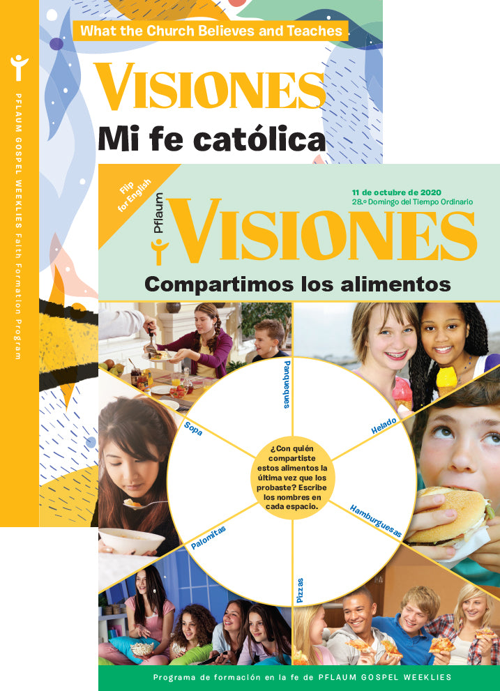 Visions Student Bilingual — Grades 7-9 — Pflaum Gospel Weeklies